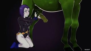 Даже колдуньям иногда хочется помечтать о большом члене и море спермы